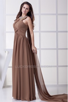 Sheath/Column Sleeveless Floor-Length Beading Prom/Formal Evening Dresses 02020366