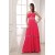 A-Line Beaded Straps Chiffon Long Prom/Formal Evening Dresses 02020415