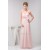 Floor-Length Chiffon Fine Netting Long Pink Prom/Formal Evening Dresses 02020519