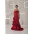 Satin Taffeta Handmade Flowers Sleeveless Prom/Formal Evening Dresses 02020551