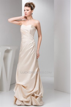 Sheath/Column Ruffles Floor-Length Sleeveless Prom/Formal Evening Dresses 02020562