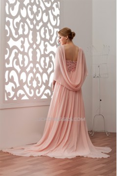 Sleeveless Chiffon Elastic Woven Satin Sweetheart Prom/Formal Evening Dresses 02020577