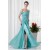 A-Line Beading Chiffon Floor-Length Off-the-Shoulder Prom/Formal Evening Dresses 02020608