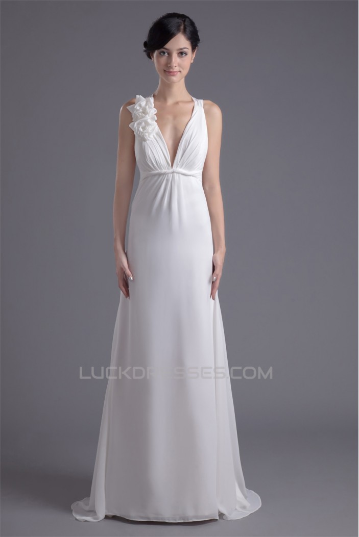 A-Line Chiffon Sleeveless Prom/Formal Evening Bridesmaid Dresses 02020616
