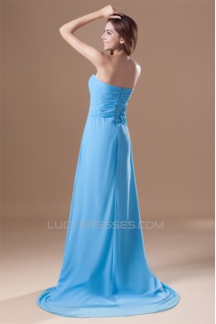 A-Line Chiffon Sleeveless Prom/Formal Evening Dresses 02020618