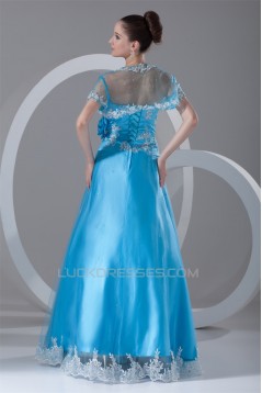 A-Line Floor-Length Sleeveless Strapless Prom/Formal Evening Dresses 02020622