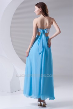 Ankle-Length Strapless A-Line Sleeveless Prom/Formal Evening Dresses 02020644
