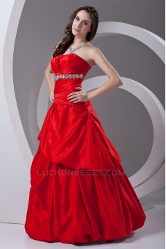 Beading Sleeveless Ball Gown Floor-Length Prom/Formal Evening Dresses 02020671