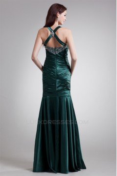 Elastic Woven Satin Sleeveless Floor-Length Prom/Formal Evening Dresses 02020725