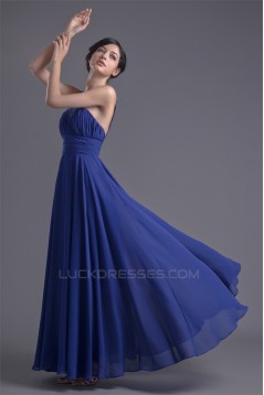 Floor-Length Chiffon Silk like Satin Sleeveless Prom/Formal Evening Dresses 02020740
