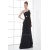 Floor-Length Pleats Sheath/Column One-Shoulder Long Bridesmaid Dresses 02020747