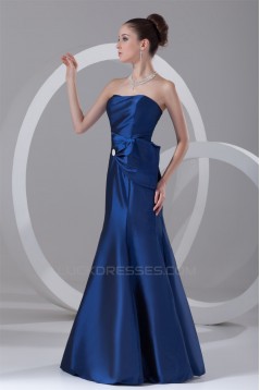 Floor-Length Strapless Taffeta Prom/Formal Evening Dresses 02020749