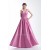 A-Line Halter Floor-Length Beading Satin Prom/Formal Evening Dresses 02020765