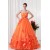 Handmade Flowers Floor-Length Satin Netting Prom/Formal Evening Dresses 02020769