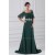Sequins Half Elbow Length A-Line Chiffon Elastic Woven Satin Prom/Formal Evening Dresses 02020829