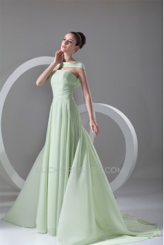 A-Line Strapless Wrap Sleeveless Prom/Formal Evening Dresses 02020845