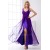 A-Line Chiffon Elastic Woven Satin  Prom/Formal Evening Dresses 02020849