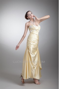 Sleeveless Ankle-Length Elastic Woven Satin Prom/Formal Evening Dresses 02020861