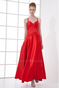 Sleeveless Ankle-Length Spaghetti Straps Prom/Formal Evening Dresses 02020863