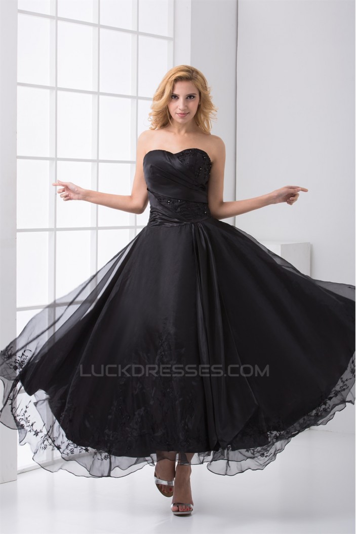 Sleeveless Sweetheart A-Line Ankle-Length Prom/Formal Evening Dresses 02020903