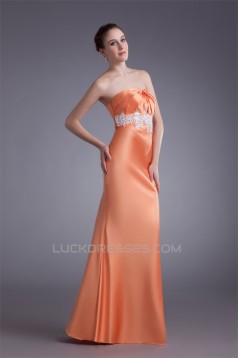 Strapless Floor-Length A-Line Sleeveless Prom/Formal Evening Dresses 02020923