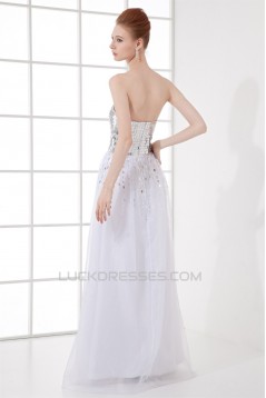 Sweetheart A-Line Sequins Organza Elastic Woven Satin Sequins Dresses 02020934