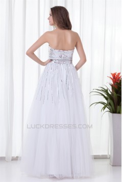 Sweetheart Elastic Woven Satin Net Floor-Length Prom/Formal Evening Dresses 02020942