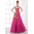 Sweetheart Sleeveless Pleats Satin Organza Prom/Formal Evening Dresses 02020946