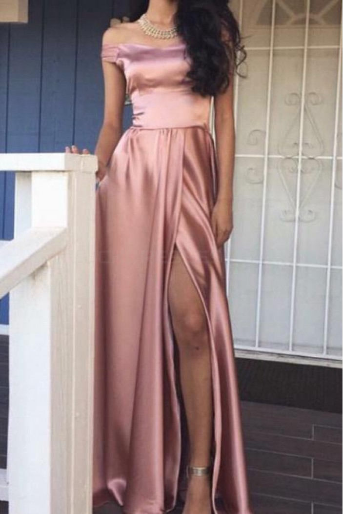 Long Off-the-Shoulder Prom Formal Evening Party Dresses 3021036
