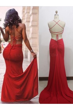 Long Red Sexy Prom Formal Evening Party Dresses 3021058