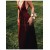 Long V-Neck Burgundy Prom Formal Evening Party Dresses 3021067