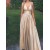 A-Line Deep V-Neck Long Prom Formal Evening Party Dresses 3021079