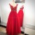 Long Red Lace Appliques Prom Formal Evening Party Dresses 3021084
