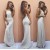 Long White Spaghetti Straps Prom Formal Evening Party Dresses 3021131