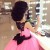 Pink Black Lace Ball Gown Prom Formal Evening Party Dresses 3021146