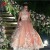 High Neck Beaded Lace Ball Gown Prom Formal Evening Party Dresses 3021184