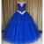 Tulle Ball Gown Long Blue Prom Formal Evening Party Dresses 3021200