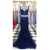 Beaded Two Pieces Navy Prom Formal Evening Party Dresses 3021235