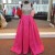 A-Line Beaded Long Prom Formal Evening Party Dresses 3021275