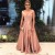 Long Beaded Off-the-Shoulder Prom Formal Evening Party Dresses 3021300