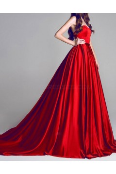Long Red Prom Formal Evening Party Dresses 3021518