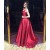 Ball Gown O-Neck Long Prom Evening Formal Dresses 3021562