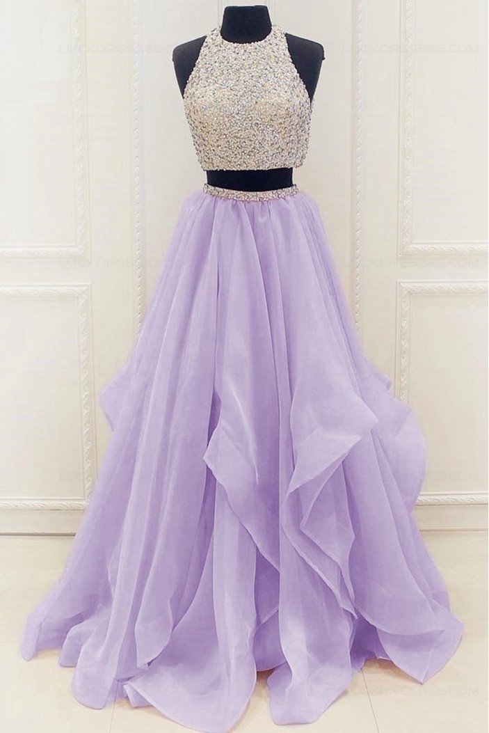 Elegant Two Pieces Prom Dresses Party Evening Gowns 3020245