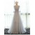 A-Line Illusion Neckline 3/4 Length Sleeves Prom Dresses Party Evening Gowns 3020425