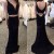 Mermaid Two Pieces Beaded Long Prom Evening Party Dresses 3020648