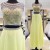 Beaded Two Pieces Long Yellow Prom Evening Party Dresses 3020649