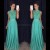 Beaded Lace Appliques Chiffon Prom Evening Party Dresses 3020677