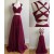 Two Pieces Long Chiffon Prom Dresses Party Evening Gowns 3020752