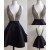 Short Black Beaded Prom Homecoming Graduation Dresses 3020762
