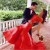 Mermaid Long Red Off-the-Shoulder Prom Formal Evening Party Dresses 3020791